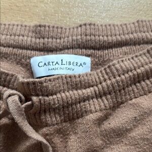 Carta Libera Brown Knit Pants